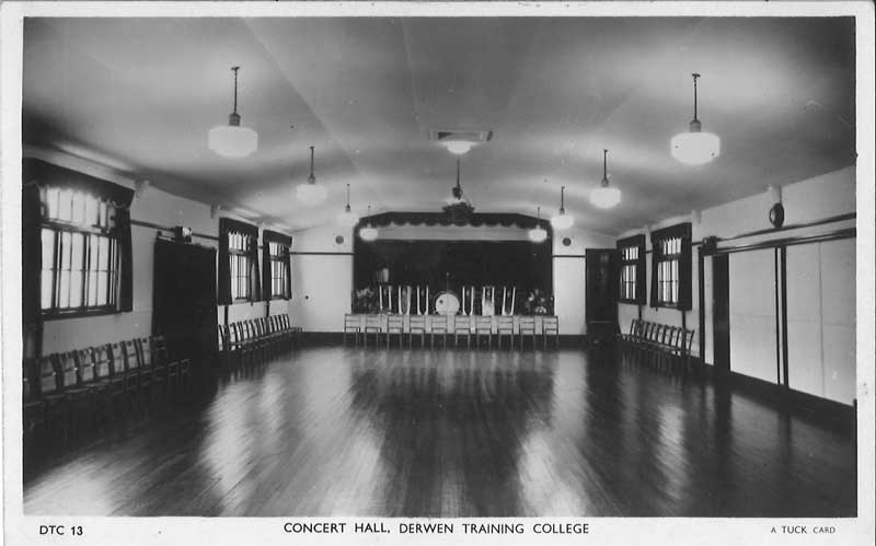 The original timber concert hall