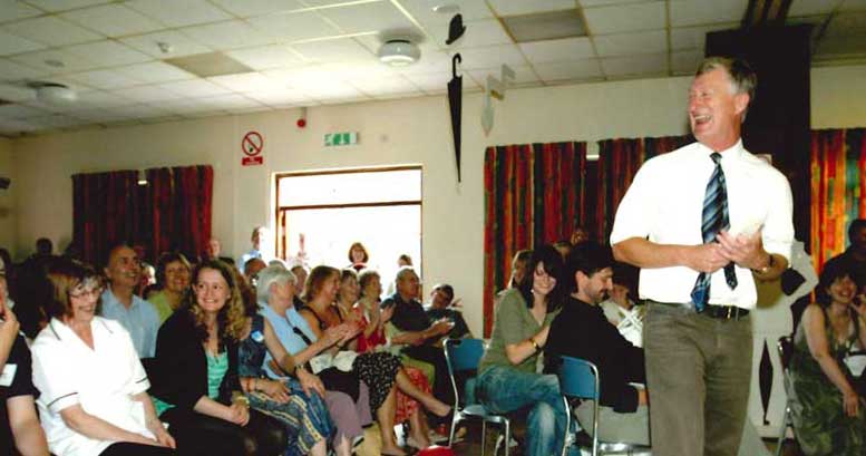 David Kendall at the summer show