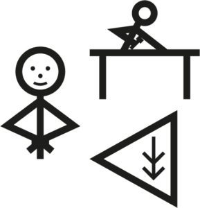 Makaton Symbol for Work Skills