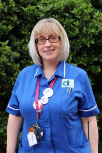 Wellbeing nurse: Kelly Griffiths