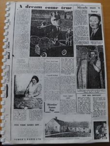 A Dream Come True - Agnes Hunt Village bungalows, news article