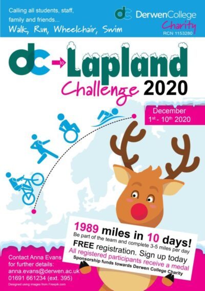 Derwen College to Lapland Challenge