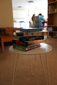 Watch DVDs in the lounge at Short Breaks