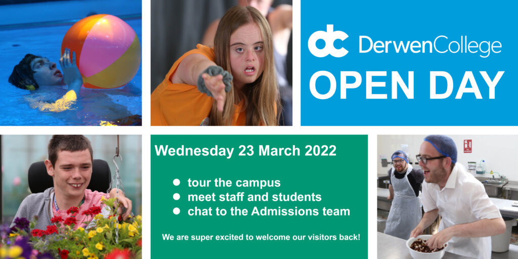 Derwen College Open Day March 2022