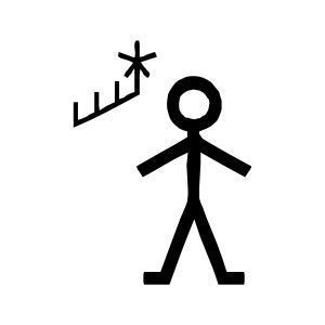 Makaton symbol: Leader