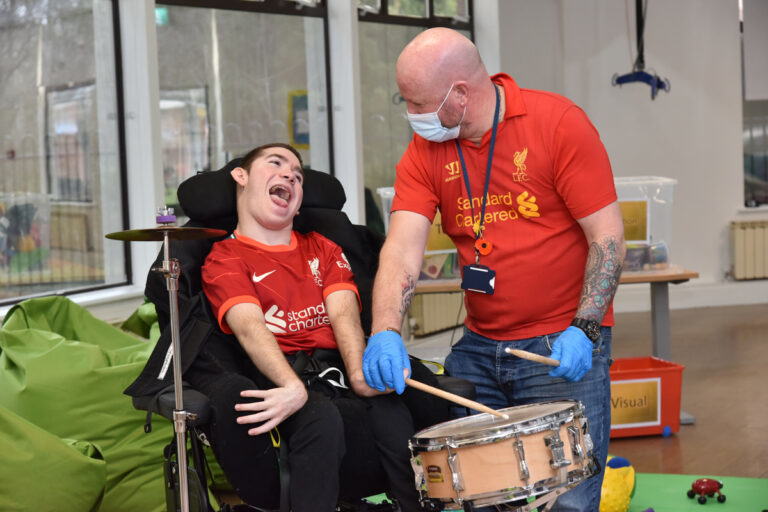 Nurture Centre student and staff