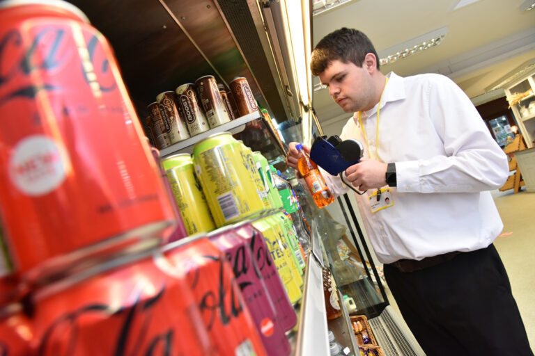 Retail and enterprise Student in the Garden Centre & Gift Shop