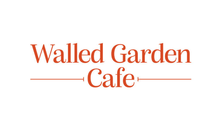 Walled Garden Cafe with border