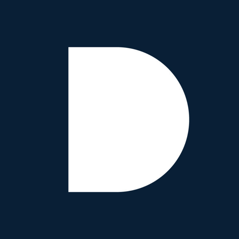D logo