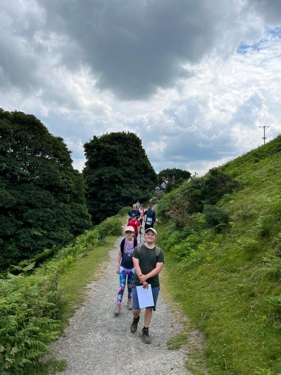 Gold DofE group 2022 on their expedition