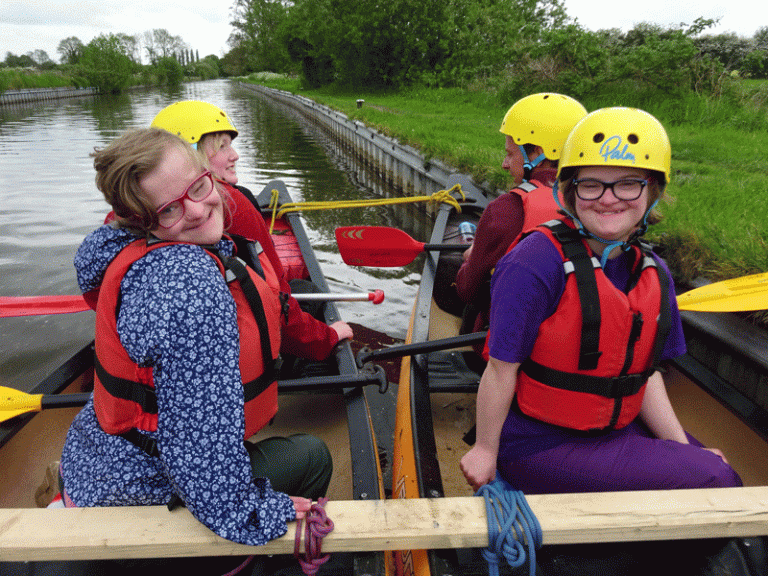 Silver Award group canoeing 2022