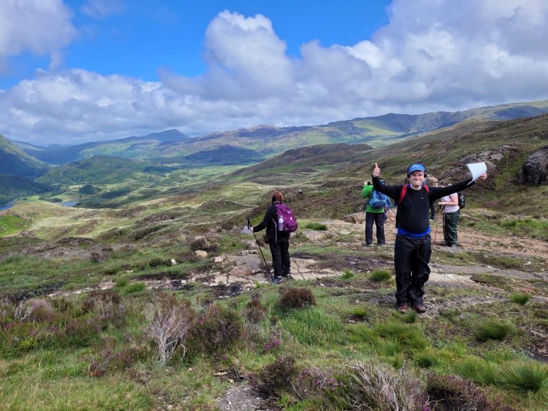 Gold group on their DofE expedition 2022