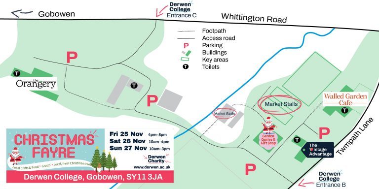 Christmas Fayre Map