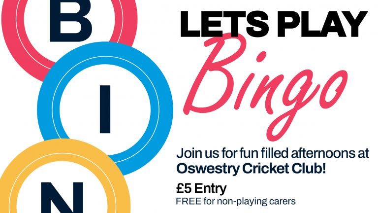 Let's play bingo poster for decoration