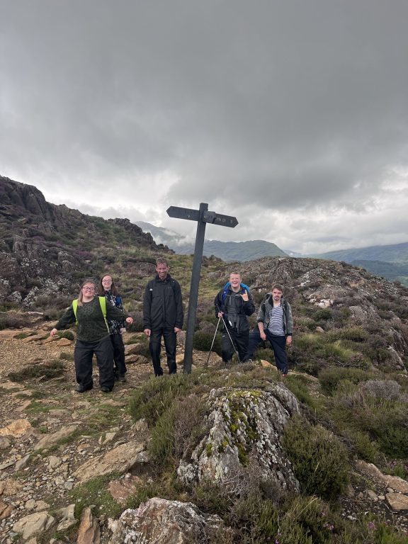 Gold award students on expedition