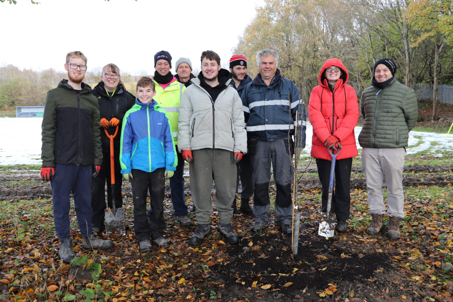 A forest for the future thanks to students and staff