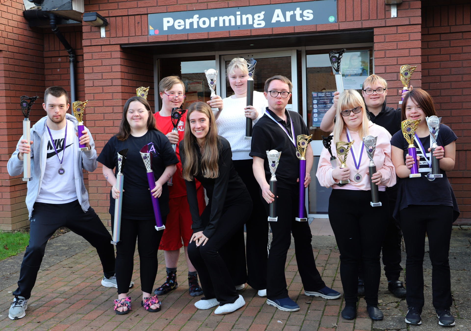 Trophies galore for Derwen Dance Crew