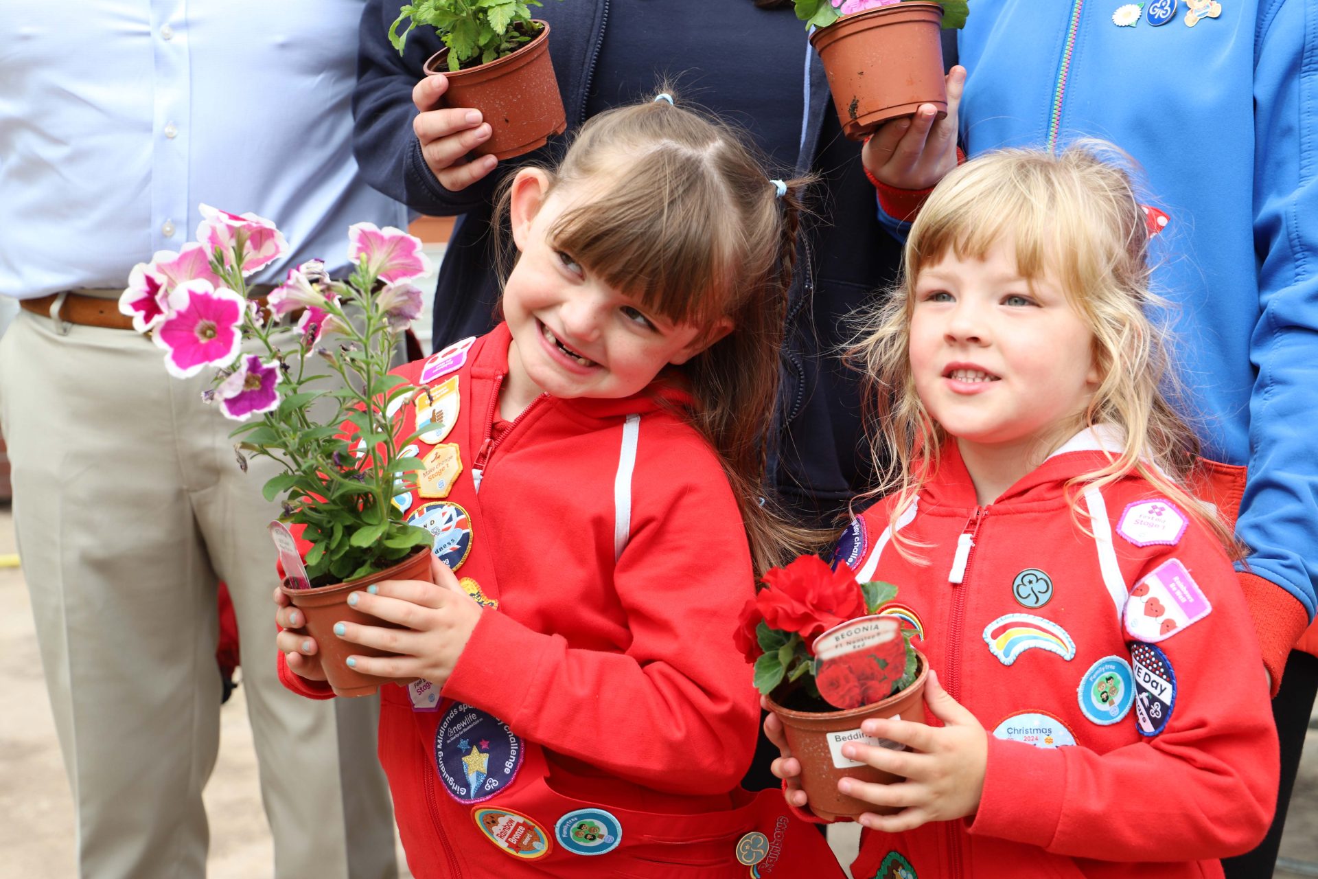 Community support for St Martins Flower and Veg Show