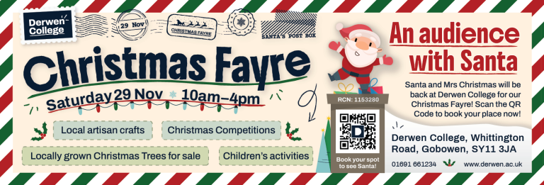 Christmas Fayre - banner for decoration