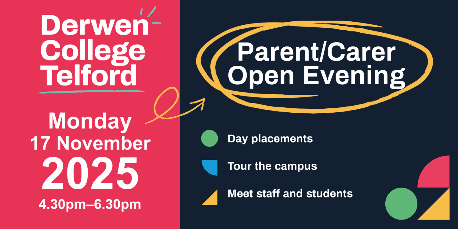 open evening telford campus for decoration
