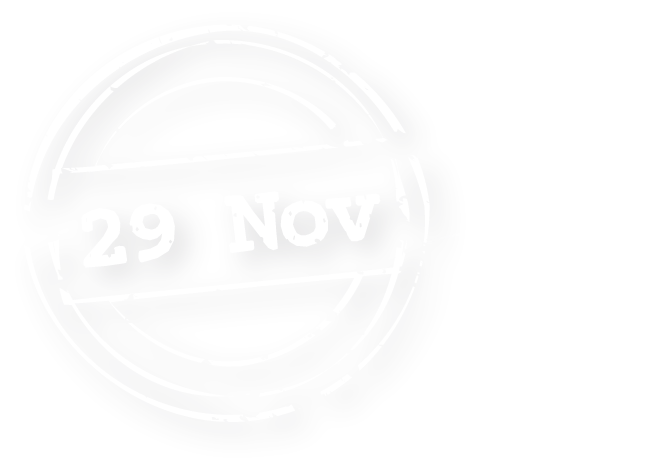 29 Nov white postage mark