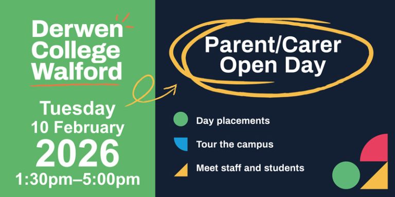 Derwen College Walford Open Day 10 February 2026