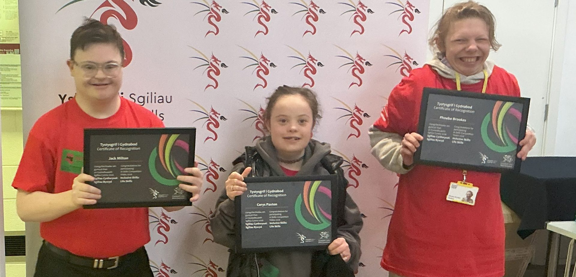 Students shine at Inclusive Skills competitions