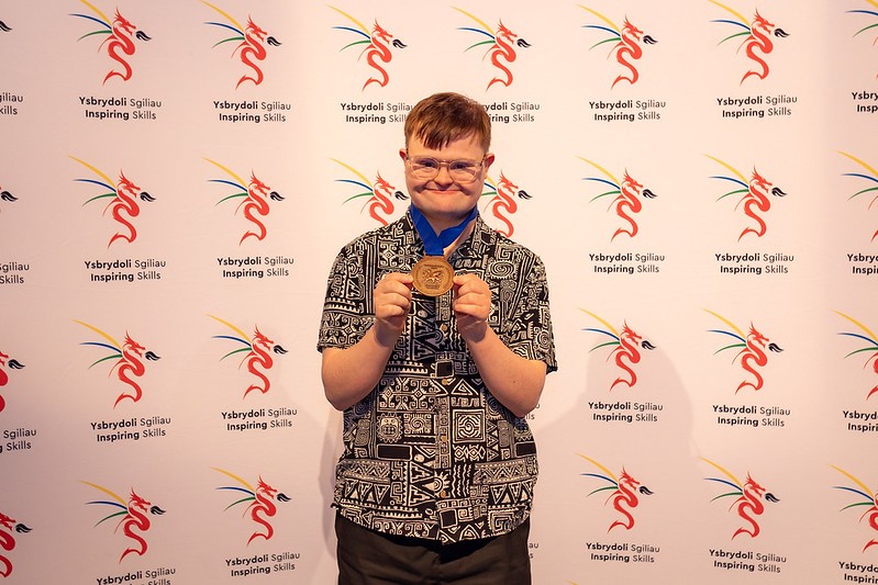Jack wins Bronze at Welsh Skills Competitions ceremony