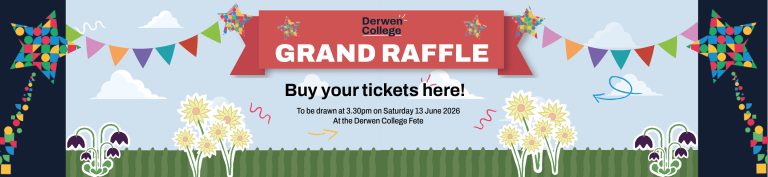 Raffle ticket 2026 banner