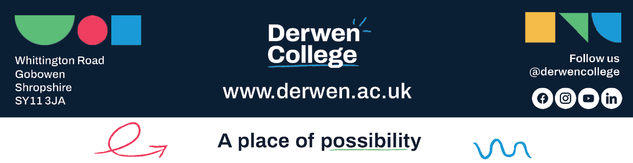 Derwen College. A place of possibility.