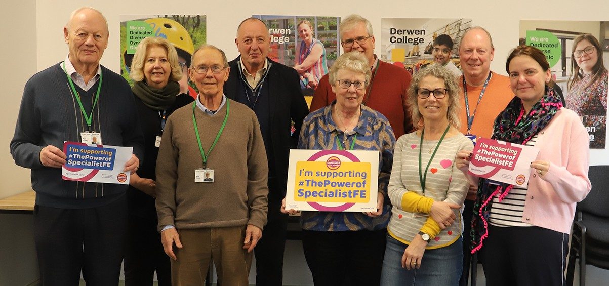 Could you help shape brighter futures at Derwen College?