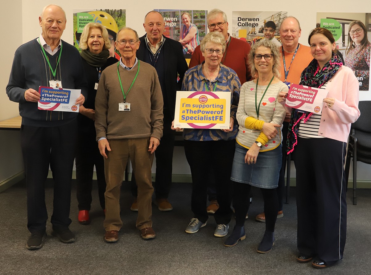 Could you help shape brighter futures at Derwen College?