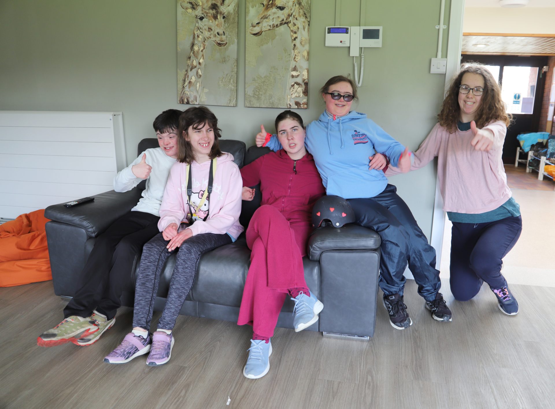 Students and staff cheer on Stars of Social Care finalists!