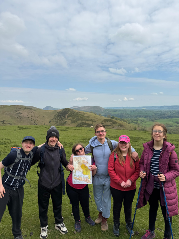 Silver walking dofe group[