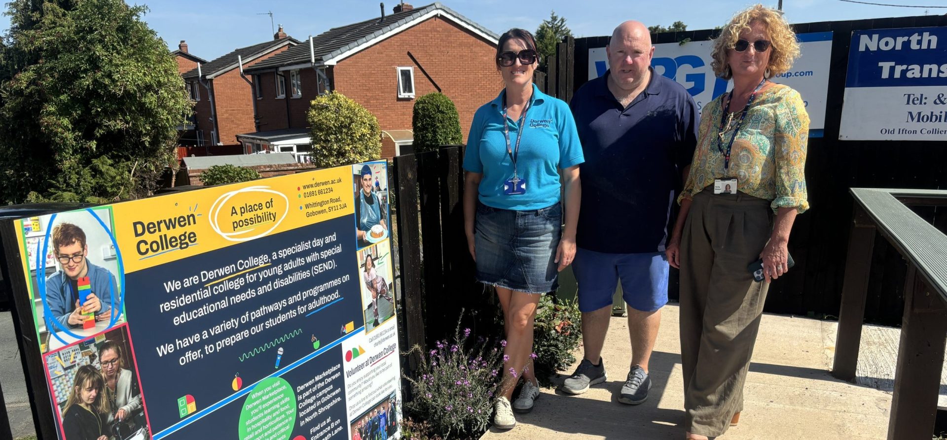 Derwen College sponsors Ifton Bowls Club