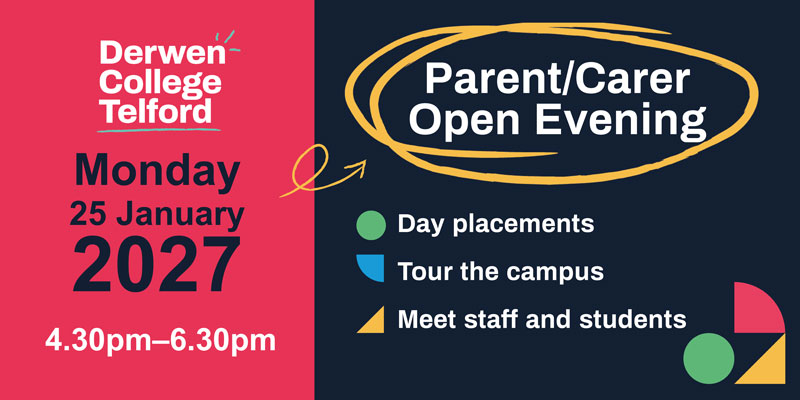 Telford open day 25 January 2027