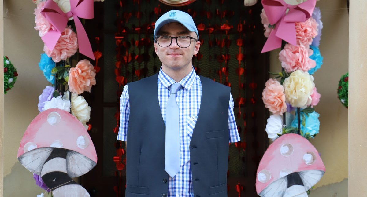 Student Jonathan is Student of the Year finalist