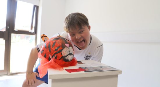 George won second place for 'Tiger'.
