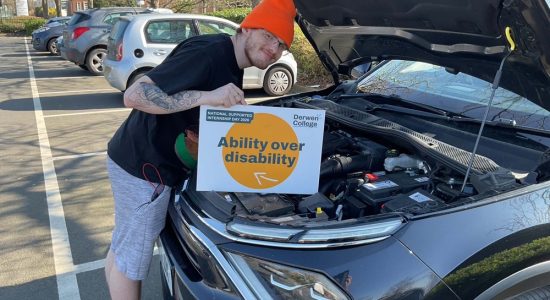 Mason at Super Finish Garage